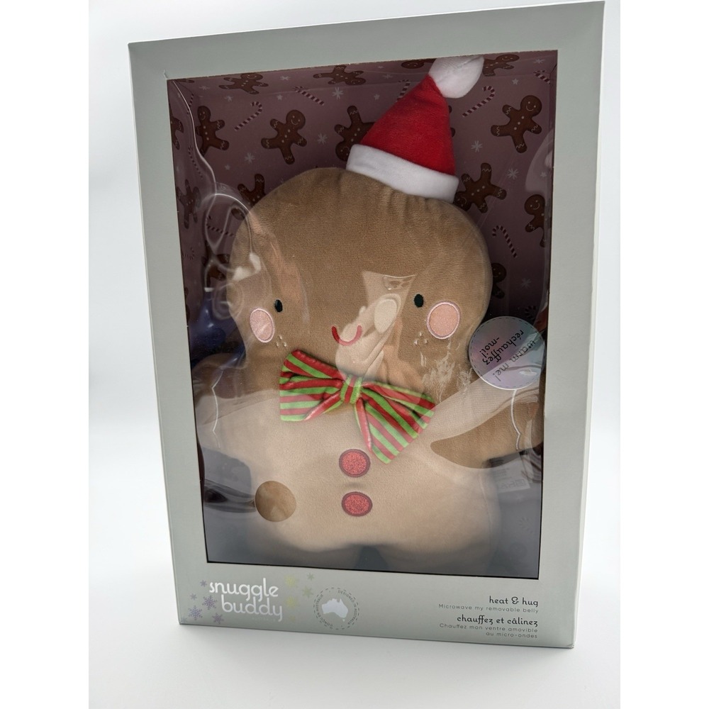 Plush Gingerbread Man Heat & Hug-Snuggle Buddy‎ Australia- Christmas 2023